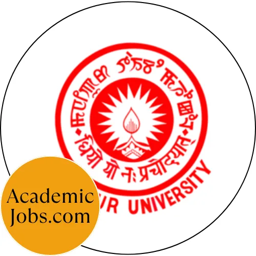 El logo de Manipur University Jobs